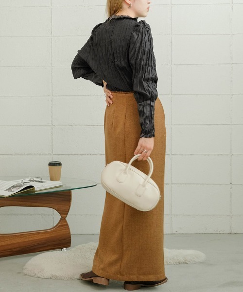Bab（バブ）の「【Bab×KANAMI】Washer Blouse（シャツ/ブラウス・レディース・チャコールグレー/ピンク/アイボリー/モカ・38）」の15枚目の写真