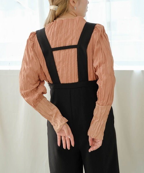 Bab（バブ）の「【Bab×KANAMI】Washer Blouse（シャツ/ブラウス・レディース・チャコールグレー/ピンク/アイボリー/モカ・38）」の21枚目の写真