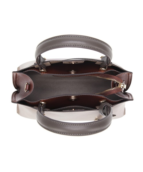 MERCURYDUO（マーキュリーデュオ）の「【MERCURYDUO/マーキュリーデュオ】軽量　両アオリポケット付き　ハンドバッグ（ハンドバッグ・レディース・ブラック/アイボリー/ベージュ系その他・FREE）」の22枚目の写真