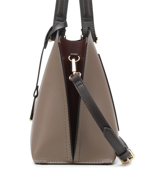 MERCURYDUO（マーキュリーデュオ）の「【MERCURYDUO/マーキュリーデュオ】軽量　両アオリポケット付き　ハンドバッグ（ハンドバッグ・レディース・ブラック/アイボリー/ベージュ系その他・FREE）」の13枚目の写真