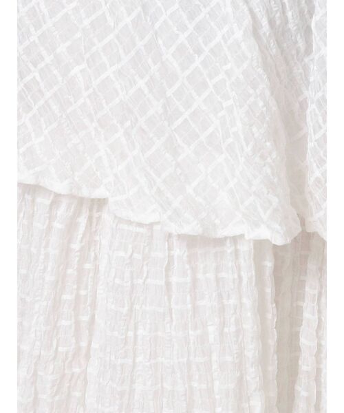 merry jenny(メリージェニー)の「checkシアーテイアードスカート(スカート・レディース・アイボリー/オフホワイト/ブラック・FREE)」の20枚目の写真