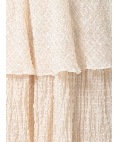 merry jenny(メリージェニー)の「checkシアーテイアードスカート(スカート・レディース・アイボリー/オフホワイト/ブラック・FREE)」の18枚目の写真