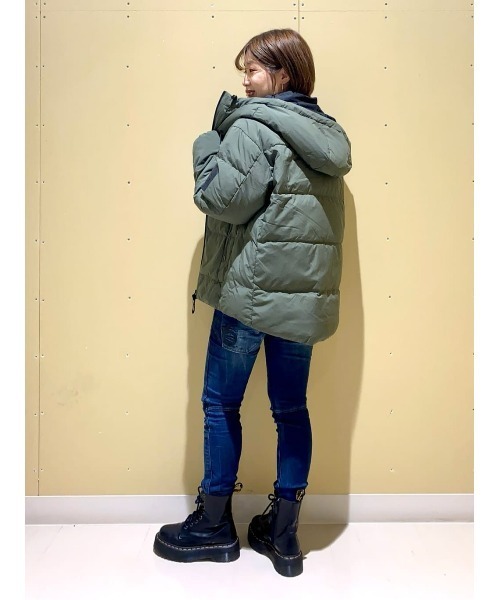 CAMP7（キャンプセブン）の「【CAMP7】 ACTIVEダウンジャケット（ダウンジャケット/コート・メンズ・ブラック/オリーブ・M/L/XL）」の14枚目の写真