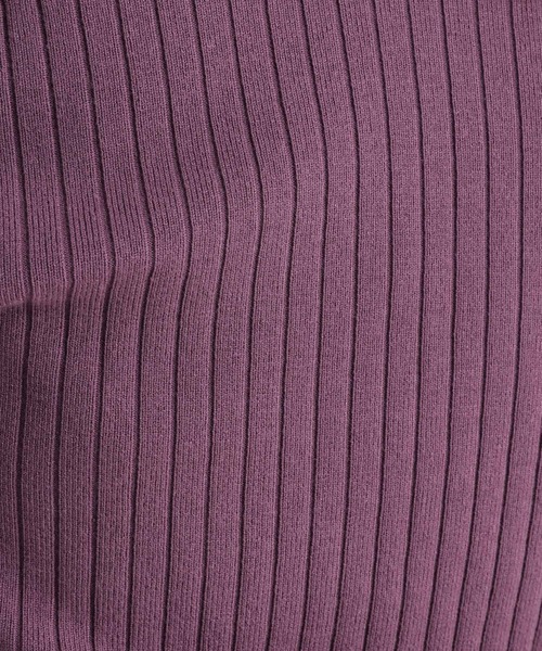 Andemiu（アンデミュウ）の「デコルテデザインニット162151（ニット/セーター・レディース・ブラック/ベージュ/グリーン/パープル・FREE）」の13枚目の写真