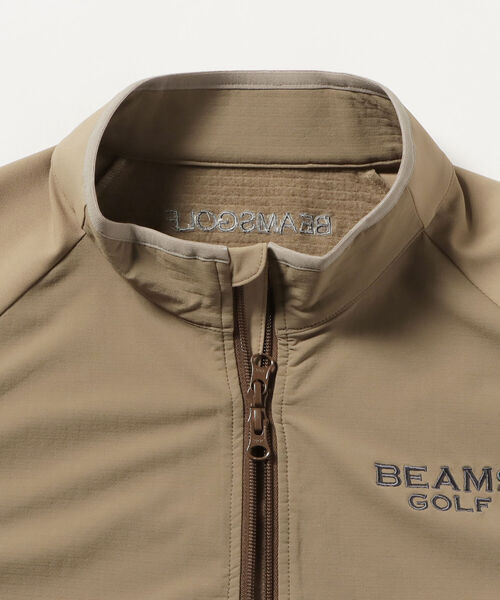 BEAMS GOLF テクノ フリース ストレッチ ジップベスト　XL BEAMS GOLF（ビームスゴルフ）の「BEAMS GOLF PURPLE LABEL / テクノ