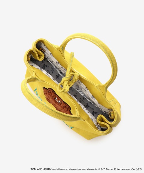 Samantha Thavasa（サマンサタバサ）の「「トムとジェリー」コレクション トートバッグ 小サイズ（トートバッグ・レディース・レッド/イエロー/グリーン・FREE）」の7枚目の写真