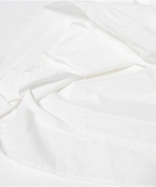 DISCOAT（ディスコート）の「【Discoat】前釦ミモレ丈スカート（スカート・レディース・ホワイト/ネイビー・MEDIUM/LARGE）」の5枚目の写真