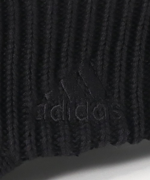 adidas(アディダス)の「アディダス つば付きニット帽 ONSPOTZ別注(ニットキャップ/ビーニー・メンズ・ネイビー/ブラック/グレー・FREE)」の7枚目の写真
