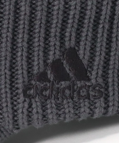 adidas(アディダス)の「アディダス つば付きニット帽 ONSPOTZ別注(ニットキャップ/ビーニー・メンズ・ネイビー/ブラック/グレー・FREE)」の11枚目の写真