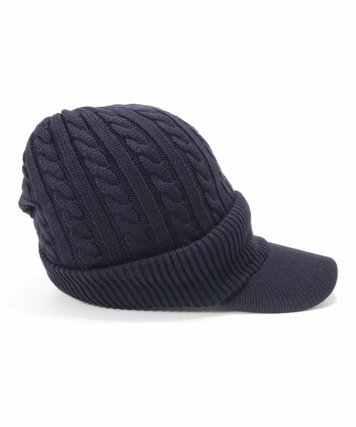 adidas(アディダス)の「アディダス つば付きニット帽 ONSPOTZ別注(ニットキャップ/ビーニー・メンズ・ネイビー/ブラック/グレー・FREE)」の12枚目の写真