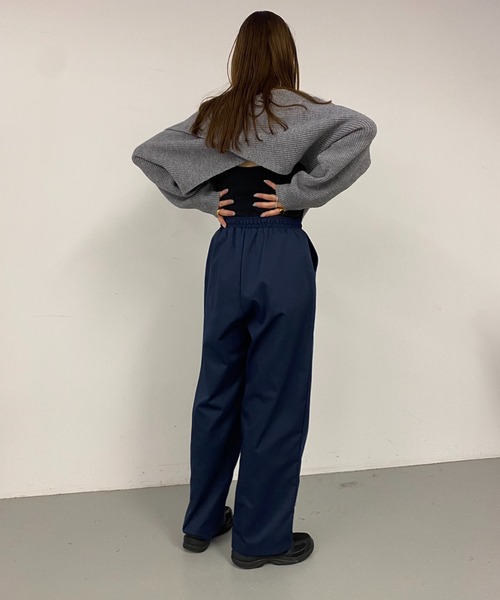 ⭐︎madam h closet ネイビースラックス madameH CLOSET オンラインショップ