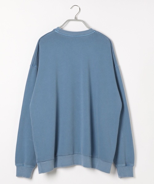 PBLIM（ページボーイリム）の「PAGEBOYLIM/オーバーダイクルースウェット（スウェット・レディース・チャコールグレー/ライトブルー/ブラウン・FREE）」の8枚目の写真