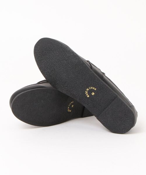 Samansa Mos2（サマンサ モスモス）の「コインローファー（ローファー・レディース・ブラック/キャメル・MEDIUM/LARGE）」の4枚目の写真