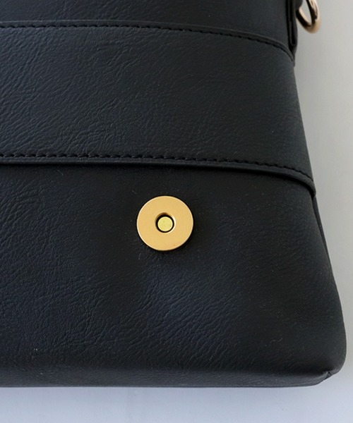 antiqua（アンティカ）の「2wayクラッチバッグ（クラッチバッグ・レディース・ブラック・FREE）」の8枚目の写真