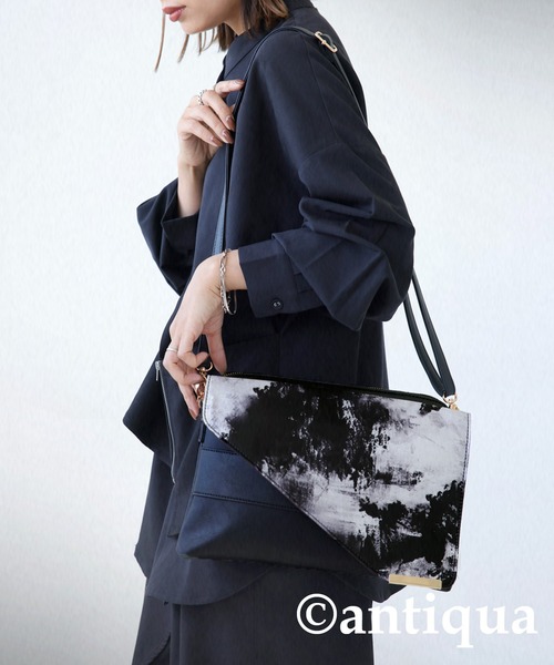 antiqua（アンティカ）の「2wayクラッチバッグ（クラッチバッグ・レディース・ブラック・FREE）」の16枚目の写真