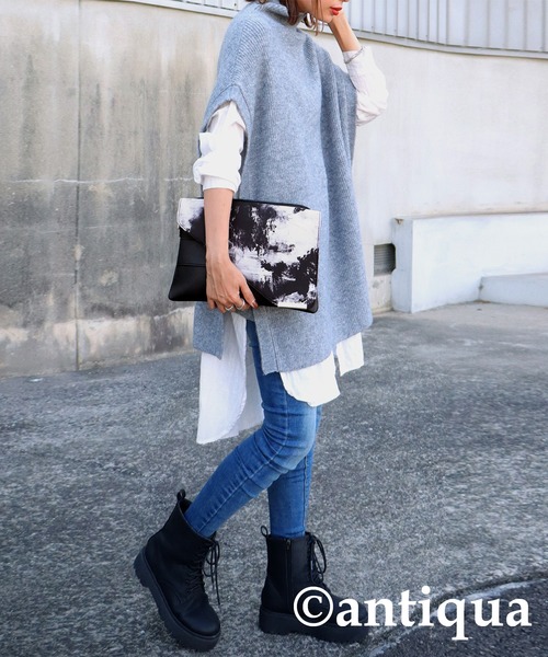 antiqua（アンティカ）の「2wayクラッチバッグ（クラッチバッグ・レディース・ブラック・FREE）」の19枚目の写真