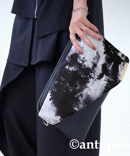 antiqua（アンティカ）の「2wayクラッチバッグ（クラッチバッグ・レディース・ブラック・FREE）」の18枚目の写真