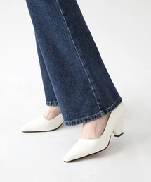 UNE MANSION | スクエアトライアングルシューズ(パンプス)