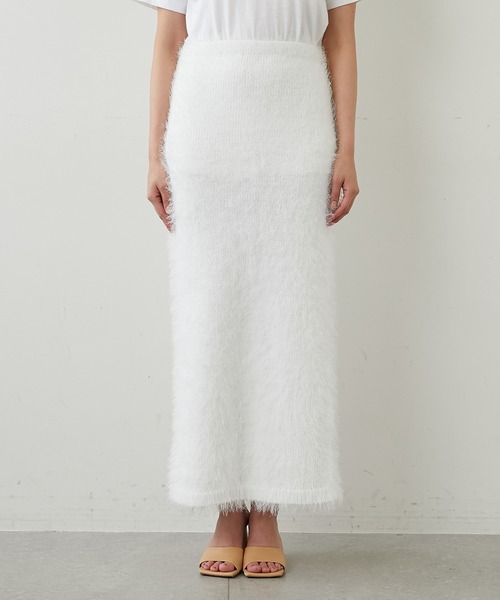 GALLARDAGALANTE（ガリャルダガランテ）の「フリンジニットスカート