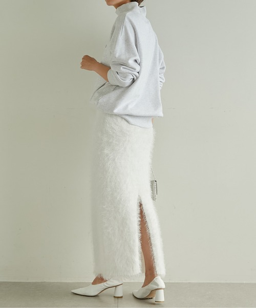 GALLARDAGALANTE（ガリャルダガランテ）の「フリンジニットスカート