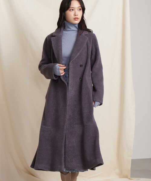 JILL by JILL STUART（ジルバイジルスチュアート）の「マーメイドコート（チェスターコート・レディース・グレー系その他/ピンク系その他・X-SMALL/SMALL/MEDIUM）」の18枚目の写真