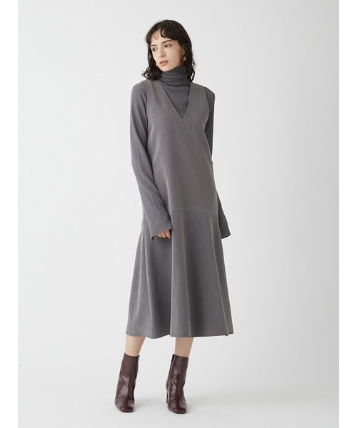 Mila Owen（ミラオーウェン）の「シアーニット マーメイドワンピース  