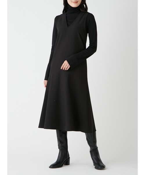 Mila Owen（ミラオーウェン）の「シアーニット マーメイドワンピース  