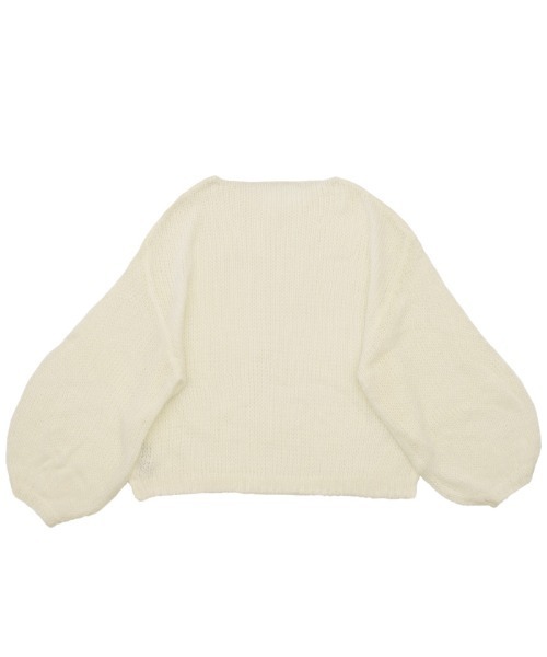 セール】Vネック透かし編みオーバーニット（ニット/セーター）｜select