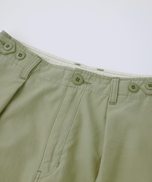 MILKFED.（ミルクフェド）の「MILITARY PANTS（カーゴパンツ・レディース・ベージュ/チャコール/オリーブ・S/M）」の9枚目の写真