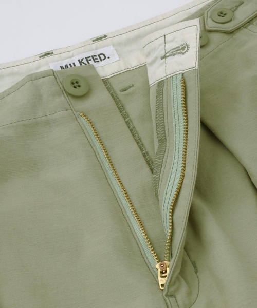 MILKFED.（ミルクフェド）の「MILITARY PANTS（カーゴパンツ・レディース・ベージュ/チャコール/オリーブ・S/M）」の10枚目の写真