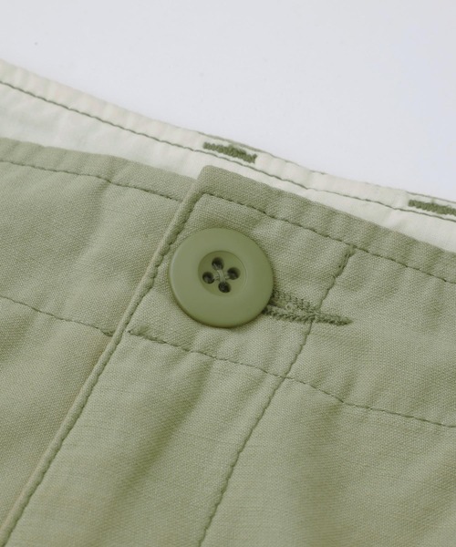 MILKFED.（ミルクフェド）の「MILITARY PANTS（カーゴパンツ・レディース・ベージュ/チャコール/オリーブ・S/M）」の11枚目の写真