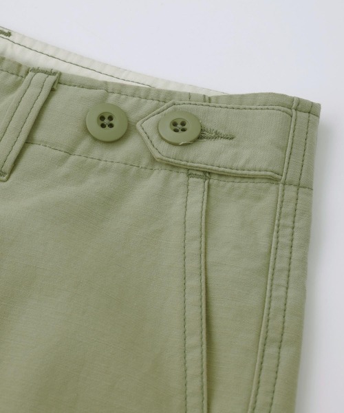 MILKFED.（ミルクフェド）の「MILITARY PANTS（カーゴパンツ・レディース・ベージュ/チャコール/オリーブ・S/M）」の12枚目の写真