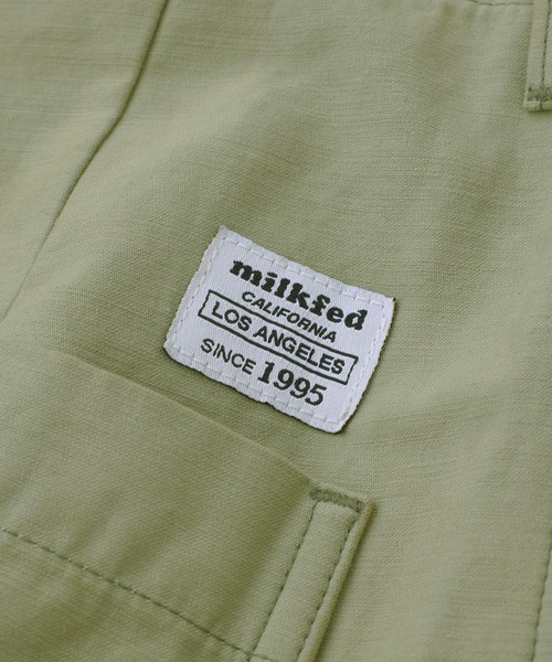 MILKFED.（ミルクフェド）の「MILITARY PANTS（カーゴパンツ・レディース・ベージュ/チャコール/オリーブ・S/M）」の5枚目の写真