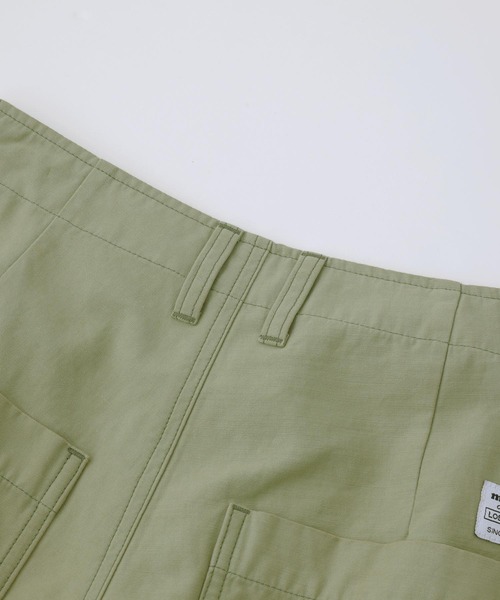 MILKFED.（ミルクフェド）の「MILITARY PANTS（カーゴパンツ・レディース・ベージュ/チャコール/オリーブ・S/M）」の6枚目の写真