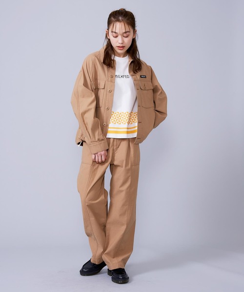 MILKFED.（ミルクフェド）の「MILITARY PANTS（カーゴパンツ・レディース・ベージュ/チャコール/オリーブ・S/M）」の21枚目の写真