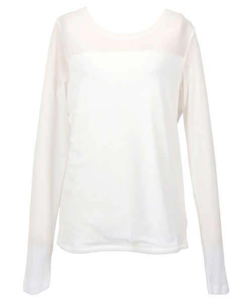 KOBE LETTUCE（コウベレタス）の「[ 裏起毛 ]暖か裏地レースシアートップス（その他トップス・レディース・ブラック/アイボリー/ホワイト系その他/ブラック系その他/ブラウン系その他/カーキ系/ブラック系/ブラック系その他2/オフホワイト/ブラック系その他3・L/M/L1/M1）」の17枚目の写真