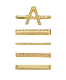 Apple Watch Accessory / アップルウォッチ アクセサリー イニシャルパールチャーム / Urban Coral