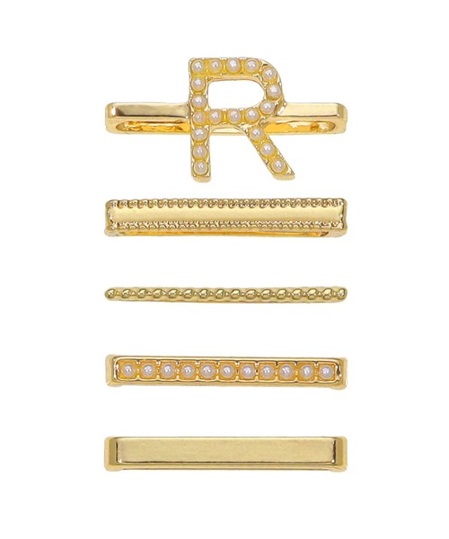 Urban Coral(アーバンコーラル)の「Apple Watch Accessory / アップルウォッチ アクセサリー イニシャルパールチャーム / Urban Coral(デジタル腕時計・レディース・K/M/N/I/R/Y/A/H/J/E/S/T・FREE)」の13枚目の写真