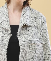 2023AW DES PRES デプレ　ブロークンツイードコート　クリーニング済 2023AW DES PRES デプレ ブロークンツイードコート クリーニング済