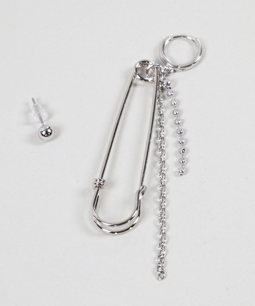 SPINNS(スピンズ)の「アシンメトリーモチーフピアス(ピアス(両耳用)・メンズ・A/H/C/D/E/F/B/G・ONESIZE)」の5枚目の写真