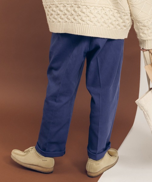 MUHET(ミュエータ)の「テーパードチノパンツ(チノパンツ・レディース・ベージュ/ネイビー/モカ・X-LARGE/SMALL/MEDIUM)」の15枚目の写真