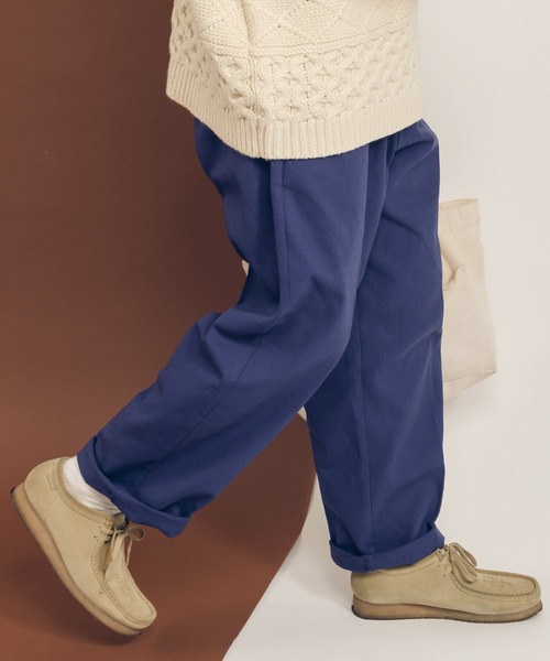 MUHET(ミュエータ)の「テーパードチノパンツ(チノパンツ・レディース・ベージュ/ネイビー/モカ・X-LARGE/SMALL/MEDIUM)」の14枚目の写真