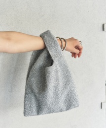 LE TALON | LE TALON シャイニーニットショッパー(エコバッグ/サブバッグ)