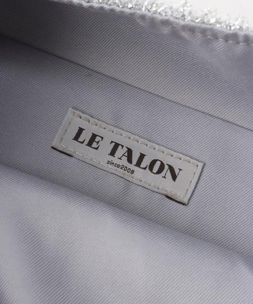 LE TALON（ルタロン）の「LE TALON シャイニーニットショッパー（エコバッグ/サブバッグ・レディース・シルバー・FREE）」の8枚目の写真