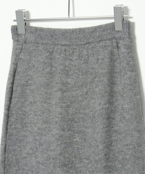 VENCEEXCHANGE(ヴァンスエクスチェンジ)の「アルパカタッチワッフルステッチスカート(スカート・レディース・グレー/ネイビー/ブルー/ブラック・FREE)」の9枚目の写真