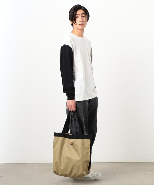 Purple&Yellow（パープルアンドイエロー）の「２ＷＡＹ トートバッグ（トートバッグ・メンズ・ベージュ・FREE）」の4枚目の写真