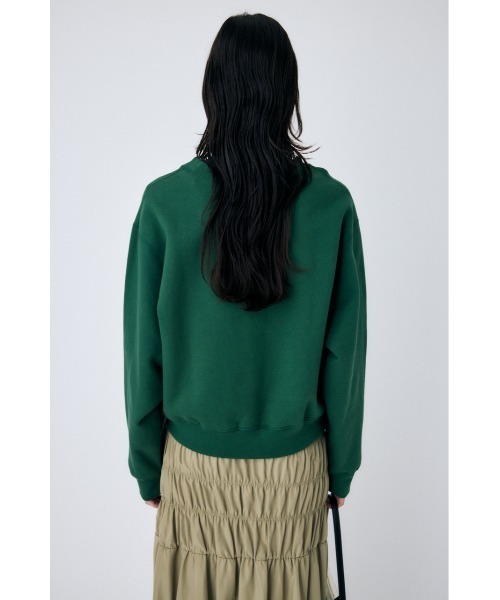 MOUSSY（マウジー）の「MOUSSY RETRO PACKAGE プルオーバー（スウェット・レディース・グリーン/オフホワイト/ライトグレー/ネイビー・FREE）」の19枚目の写真