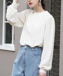 シルキードレープ カットソー