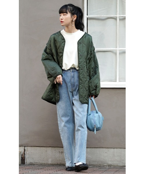 MIMIMEMETE(ミミメメット)の「シルキードレープ カットソー(Tシャツ/カットソー・レディース・ブラック/オフホワイト・フリー)」の6枚目の写真