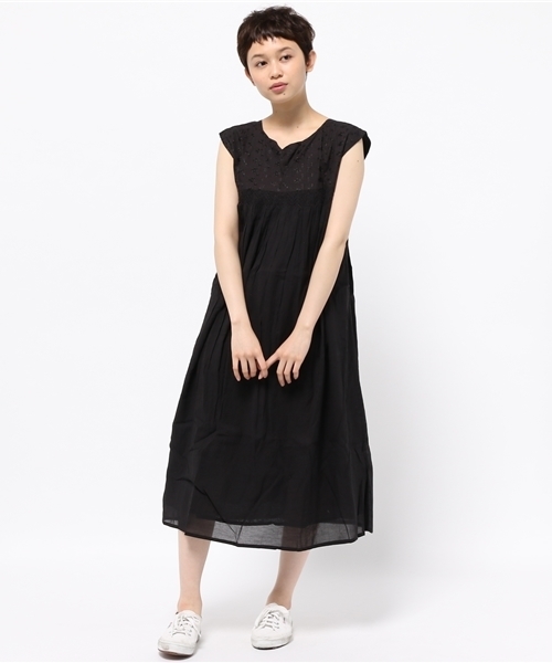 Kastane（カスタネ）の「【Kastane】スモーネワンピース（ワンピース・レディース・ホワイト/ブラック/パープル・FREE）」の13枚目の写真